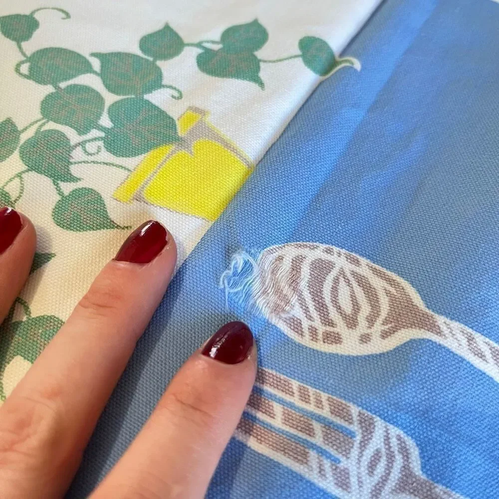 Vintage cotton tablecloth
